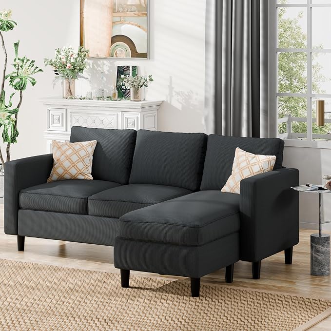 Nuturelly Convertible Sectional Sofa Couch - Image 7