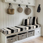 Custom Window Seat Cushion Winter Fluffy Plush Thicken Fleece Bay Windowsill - Image 2
