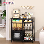 SWTYMIKI Coffee Bar Cabinet Station - Image 8