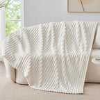 BEDELITE Ribbed Twin Blanket for Couch & Bed, Warm Yet Lightweight, Ribbed - Image 7