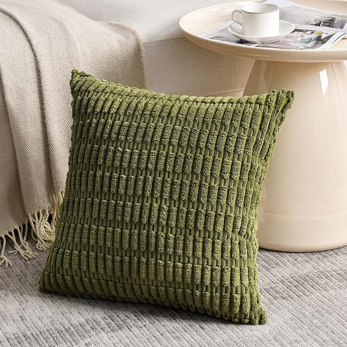 Fancy Homi 4 Packs Decorative Throw Pillow Covers - Image 2