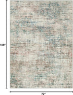 6x9 Area Rugs Washable Rug: Large Modern Abstract Living Room Rug Soft - Image 2