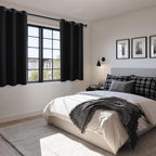 Blackout Curtains for Bedroom, 2 Drape Panels, 38 x 54 Inch | Light Blocking & - Image 6