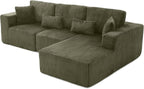 L Shaped Modular Boneless Sectional Couches - Image 5