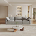 Cloud Modular Sectional Sofa Couch, 120.45" Convertible Couches 3 Seater Sofa by SofaFurniture