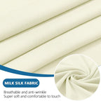 Milk Silk Couch Cushion Covers, Sofa Covers - Image 4