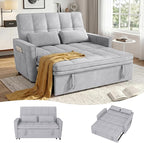 54'' Sleeper Sofa Bed, Convertible Pull Out Couch Futon by tiramisubest