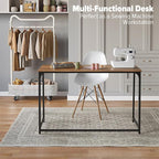 WOHOMO Folding Desk, 47.2" Foldable Computer Desk - Image 7