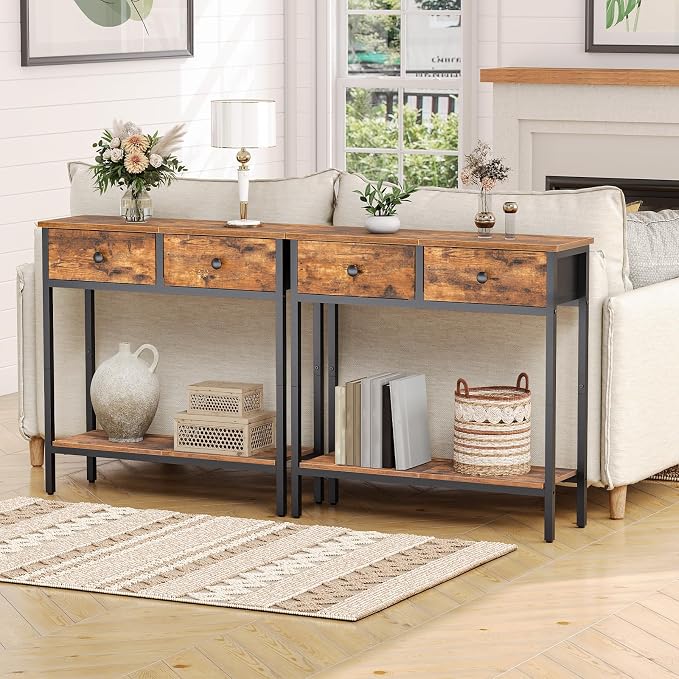 HOOBRO 29.5" Narrow Console Table - Image 7