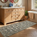 GarveeHome Washable Runner Rug 2x6, Non Slip Floral Kitchen Runner - Image 7