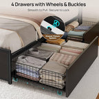 Rolanstar Full Size Bed Frame - Image 4