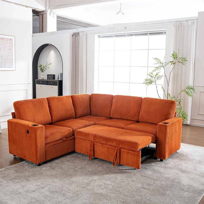 Modular Sectional Sleeper Sofa - Image 5