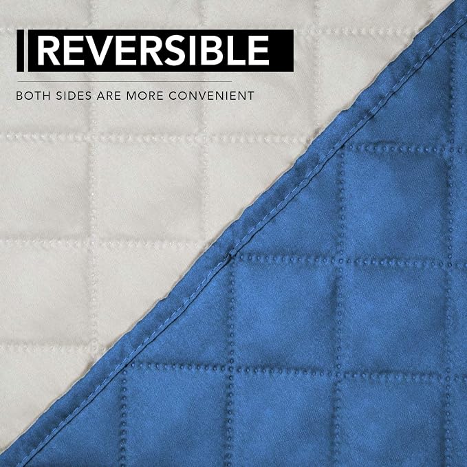 Easy-Going Reversible Couch Cover, Oversized Recliner, Water Resistant - Image 5