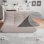WHGBJA Bean Bag Chairs for Adults, Memory Foam Couch Loveseat Sofa Chair - Image 3