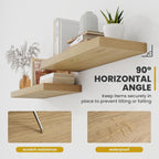 Acovy 48 Inch Floating Shelves, 9.3" Deep Floating Shelf Wall Mounted, Rustic - Image 4