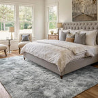 4x6 Ft Shag Rugs for Bedroom Living Room, Tie-Dyed Ultra Soft Fluffy Furry Area - Image 2