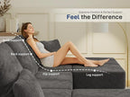 Cloud Modular Sectional Sofa, Comfy Boneless Couch - Image 8