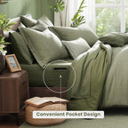 Monbix Queen Comforter Set - Image 4