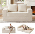 Erament Convertible Sofa Bed, Loveseat Folding Floor Futon Sleeper Sofa Couch by Unknown