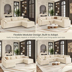 Belffin Large Modular Sectional Sofa - Image 9
