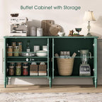 JOINICE Buffet Cabinet with Storage, Credenza Coffee Bar - Image 5