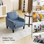 VINGLI Mid Century Modern Accent Chair, Waiting Room - Image 7