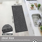 BEQHAUSE Kitchen Runner Rugs 24"x60", Kitchen Mats - Image 2