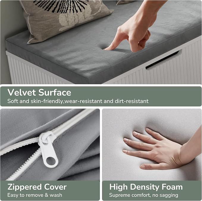 Bobve L-Shape Storage Bench - Image 5