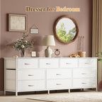 Huuger 63 Inch Dresser for Bedroom, Long Dresser - Image 7