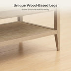 SICOTAS Rattan Coffee Table for Living Room - Image 5
