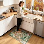 RELEANY Washable 2'x3' Abstract Area Rug - Image 2