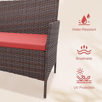 GarveeHome Modern 4-Person Outdoor Bistro Set - Image 6