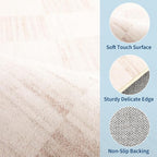 GarveeHome 2.5x8 Checkered Kitchen Runner Rug - Image 4