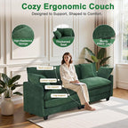 77" Cloud Chenille Sofa Set - Image 6