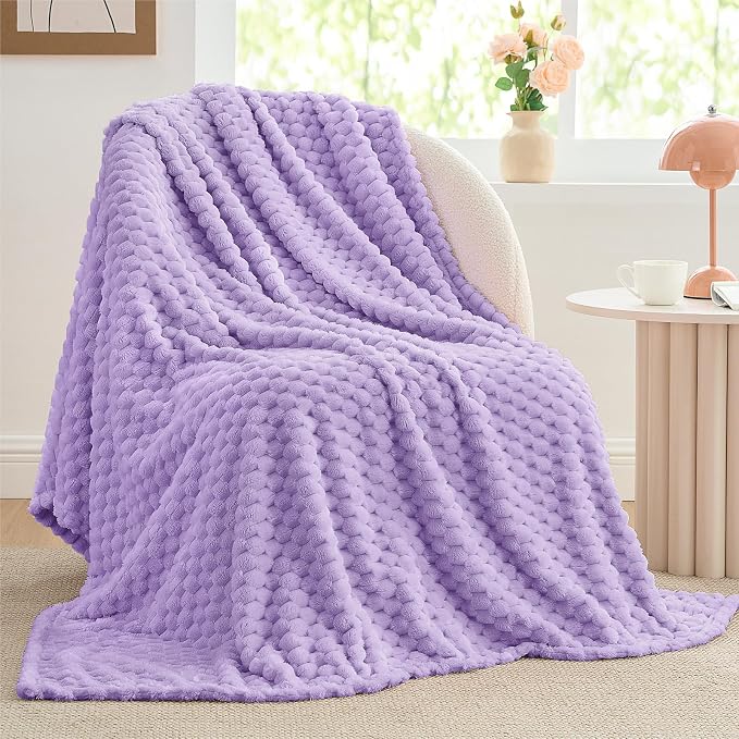 BEDELITE Lavender Throw Blanket by BEDELITE