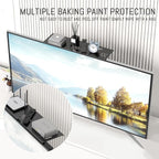 CABTE Adjustable Steel TV Top Shelf, Floating TV Stand, Universal Monitor Shelf - Image 3