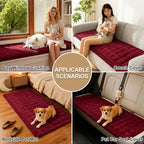 Couch Cover for Dogs, Washable Non Slip Plush Flannel Sofa Protector | Thick - Image 4