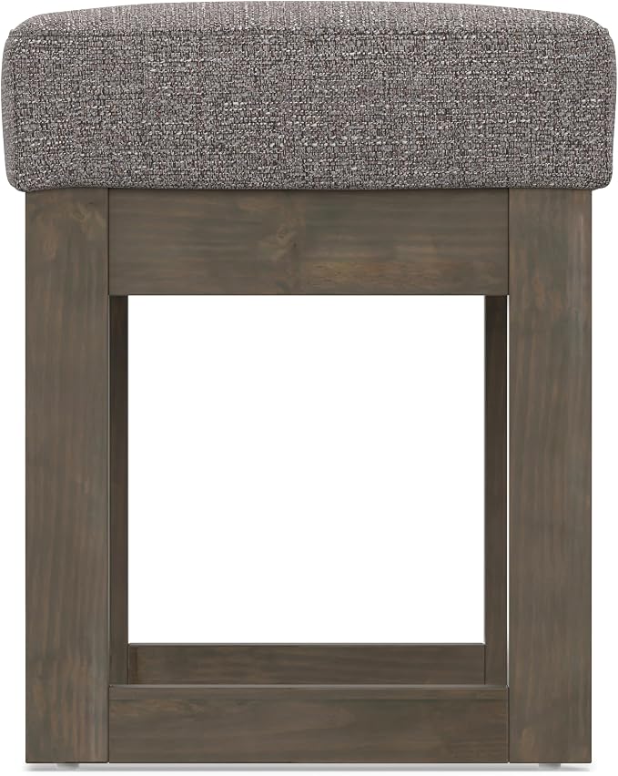 SIMPLIHOME Milltown Small Ottoman Bench - Image 10