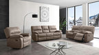 Betsy Furniture Microfiber Reclining Sofa Couch Set Living Room Set 8007 by BetsyFurniture