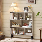 LEYAOYAO 8 Cube Bookshelf, 3 Tier Bookcase - Image 5