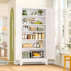 GAIOUS 75.2" Tall Metal Storage Cabinet - Image 3