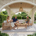 ABCASA Outdoor Patio Sectional Furniture Set - Image 9