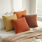 Fancy Homi 4 Packs Decorative Throw Pillow Covers - Image 7