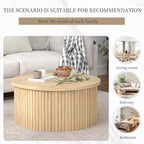 Fsbecl Fluted Lift Top Coffee Table - Image 7