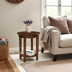 Alaterre Furniture Revive 20 Inch Round End Table - Image 6