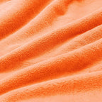 BEDELITE Fleece Blanket Soft Fall Twin Size Blanket Orange 60"x80" | Ultra Soft - Image 3