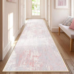 RELEANY Washable Runner 2'x8' Abstract Area Rug - Image 3