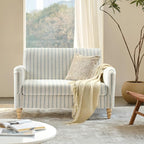 EcoHarbor Living 50.5" Mid-Century Modern Couch, Upholstered Sofa - Image 7
