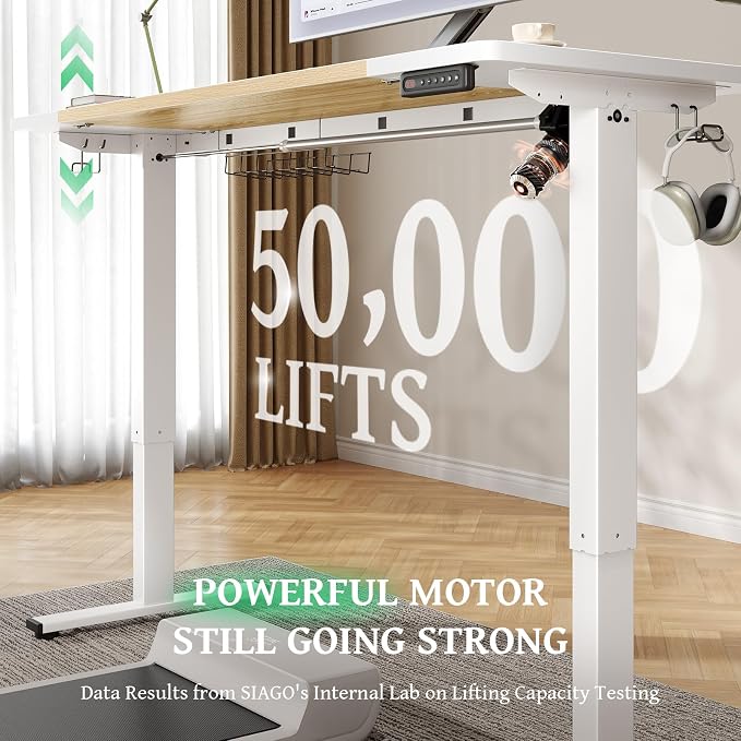 SIAGO Electric Standing Desk Adjustable - Image 4