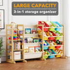 SpaceAid 3-in-1 Toy Storage Organizer - Image 3